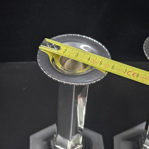 Tiffany and Co. Pair of Sterling Silver Candlesticks