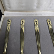 Georg Jensen, Sterling Silver Spoons, Acorn / Konge