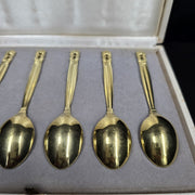 Georg Jensen, Sterling Silver Spoons, Acorn / Konge