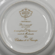 Bernardaud, Soup Plates, Pastoral Collection in Grisaille Limoges
