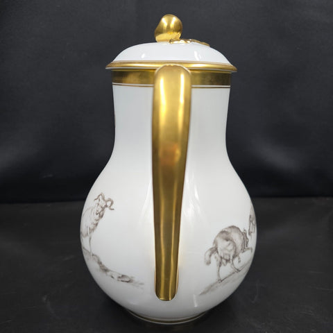 Bernardaud, Coffee Maker (Approx. 1L) Pastoral Collection in Grisaille Limoges