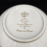 Bernardaud, Large Salad Bowl Pastorale Collection in Grisaille Limoges
