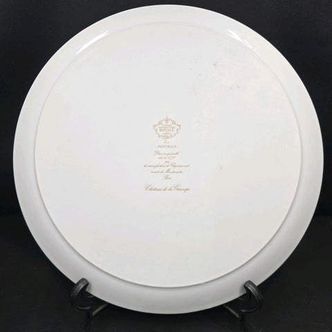 Bernardaud, Pie Dish, Pastoral Collection in Grisaille Limoges