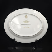 Bernardaud, Plat De Service 33.5×27cm Collection Pastorale En Grisaille Limoges