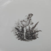 Bernardaud, Plat De Service 33.5×27cm Collection Pastorale En Grisaille Limoges