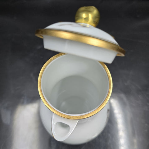 Bernardaud, Milk Jug, Pastoral Collection in Grisaille Limoges