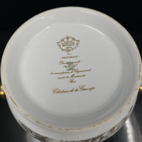 Bernardaud, Rare Cooler Collection: Pastorale En Grisaille, Limoges