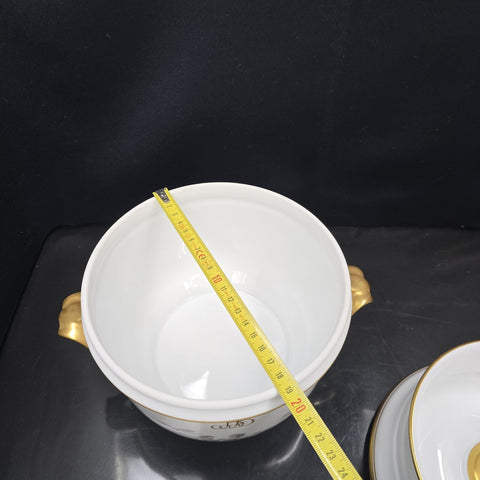 Bernardaud, Rare Cooler Collection: Pastorale En Grisaille, Limoges