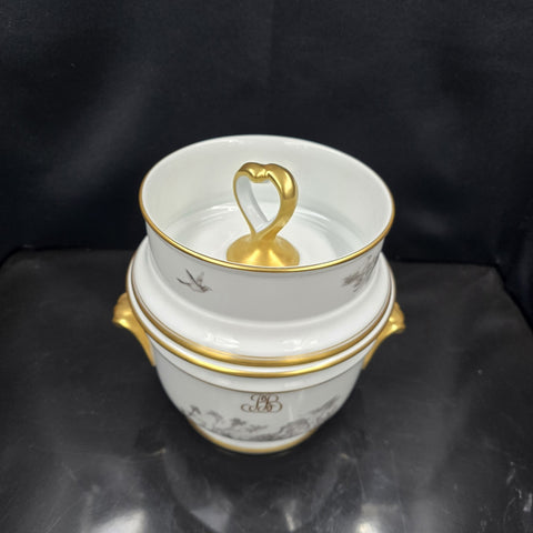 Bernardaud, Rare Cooler Collection: Pastorale En Grisaille, Limoges