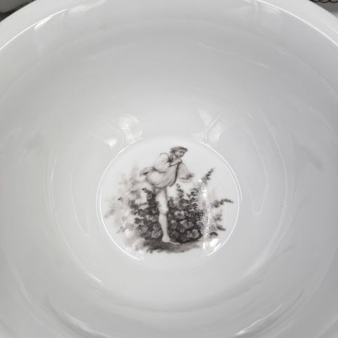 Bernardaud, Rare Cooler Collection: Pastorale En Grisaille, Limoges