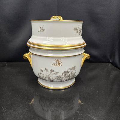 Bernardaud, Rare Cooler Collection: Pastorale En Grisaille, Limoges
