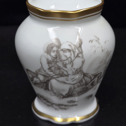 Bernardaud, Sprinkler, Pastoral Collection in Grisaille Limoges