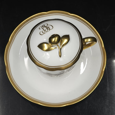 Bernardaud, Coffee Service, Collection, Pastorale in Grisaille. Limoges
