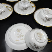 Bernardaud, Tea Service, Collection, Pastorale in Grisaille. Limoges