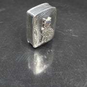 Birmingham 925 Sterling Silver Small Pill Box