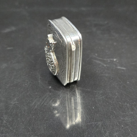 Birmingham 925 Sterling Silver Small Pill Box