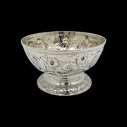 Ancien Bol Sur Pied En Argent Massif Anglais