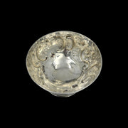 Ancien Bol Sur Pied En Argent Massif Anglais