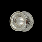 Ancien Bol Sur Pied En Argent Massif Anglais