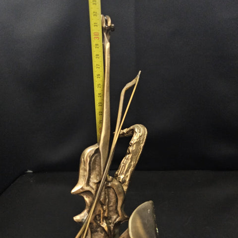Yves LOHE Bronze Sculpture Musical Instruments Lohé