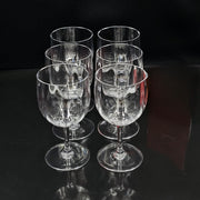 6 verres Cristal Baccarat modèle Montaigne optique