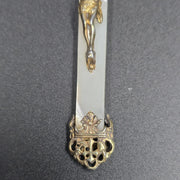 Mother of Pearl and Silver, Antique Cross Pendant