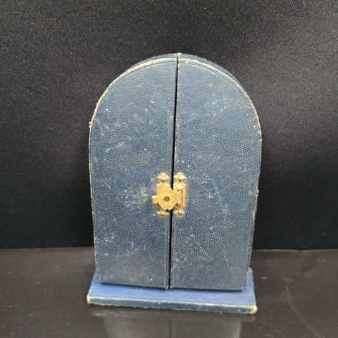 Mother of Pearl and Silver, Antique Cross Pendant