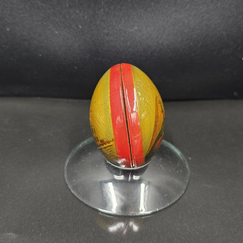 Antique papier-mâché egg carton. Russia, 19th century. Lukutin? Vyshniakov?