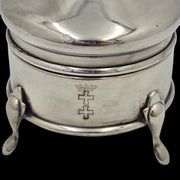 - Levi &amp; Salaman - Small English Box in Solid Silver.