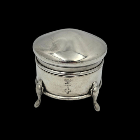 - Levi &amp; Salaman - Small English Box in Solid Silver.