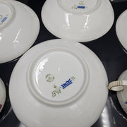 - Royal Copenhagen - 6 Porcelain Cups and 6 Saucers
