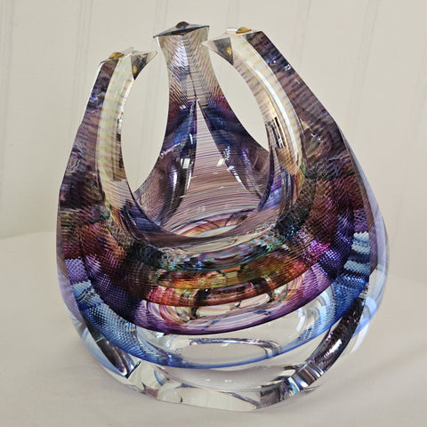 Glass sculpture by Karbler and Michael David