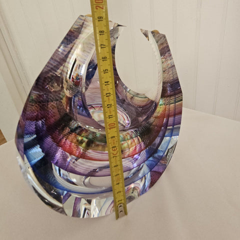 Glass sculpture by Karbler and Michael David