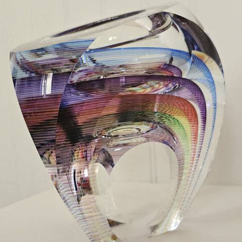 Glass sculpture by Karbler and Michael David