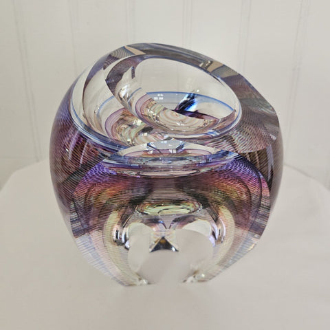 Glass sculpture by Karbler and Michael David