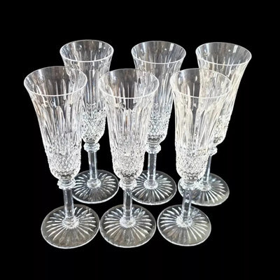 - SAINT LOUIS - 6 Coupes En Cristal