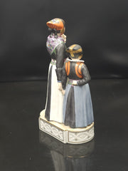 2 Figurines Royal Copenhagen N° 12106 et 12105 Carl Martin Hansen