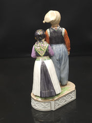 2 Figurines Royal Copenhagen N° 12106 et 12105 Carl Martin Hansen