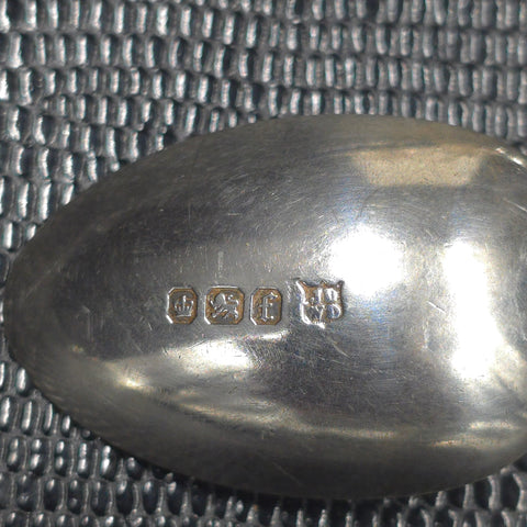 6 cuillères en argent massif James Deakin & Sons