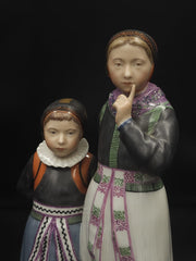 2 Figurines Royal Copenhagen N° 12106 et 12105 Carl Martin Hansen