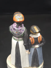 2 Figurines Royal Copenhagen N° 12106 et 12105 Carl Martin Hansen