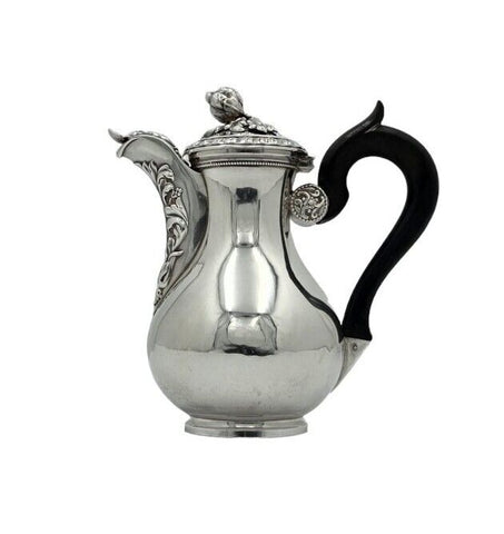 Theiere/ Verseuse En Argent Massif Minerve, Veyrat Teapot Silver /Sterling