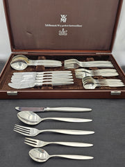 Ménagère 30 Couverts En Argent Massif 800 Allemand WMF Copenhague Kopenhague